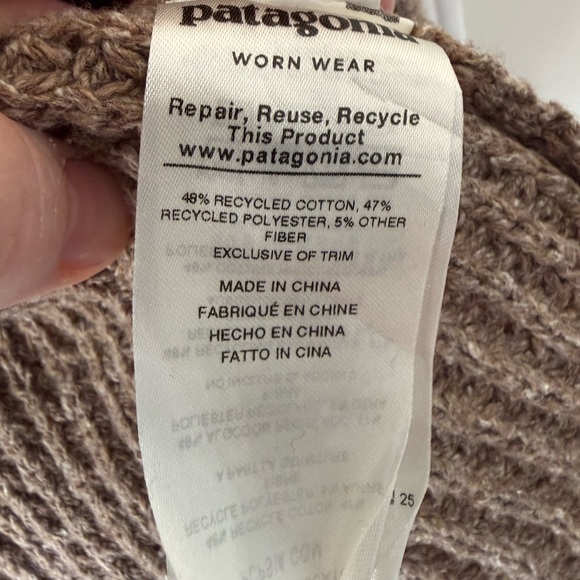 Patagonia Off Country Cardigan in Owl Brown - Picture 3 of 9